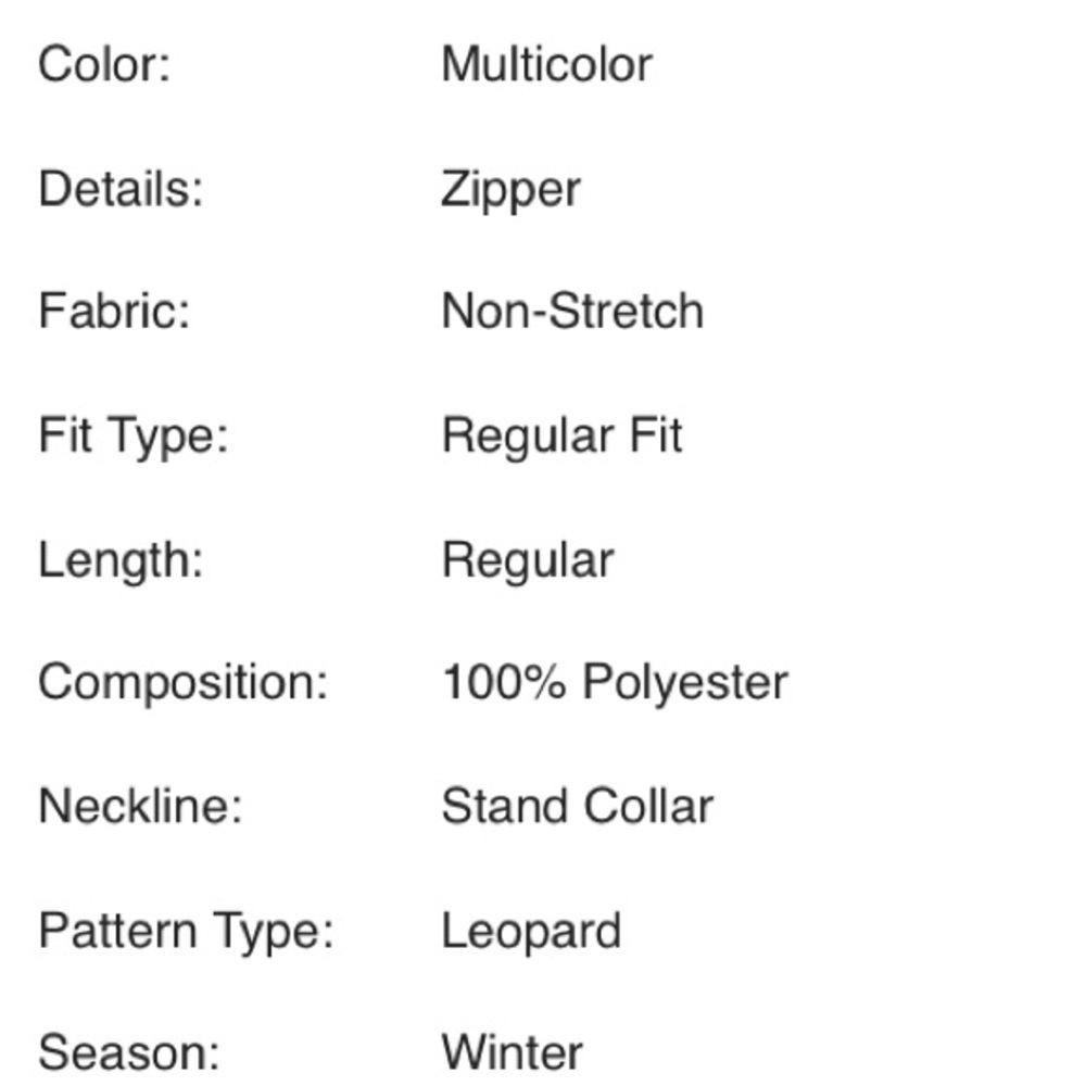 Adorable Leopard teddy jacket NWT - Picture 9 of 9